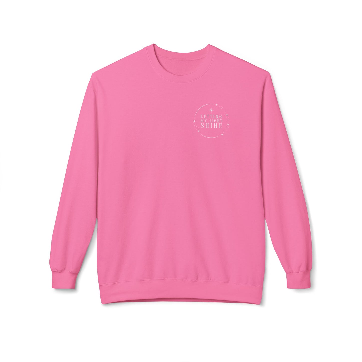 Let Your Light Shine Unisex Midweight Fleece Crewneck Sweatshirt