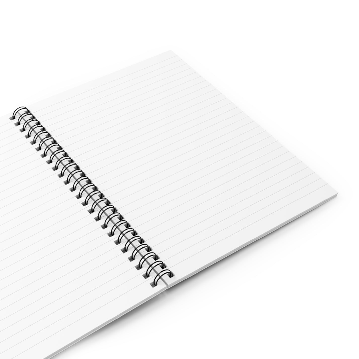 Turquoise Living God's Light Spiral Notebook - Ruled Line