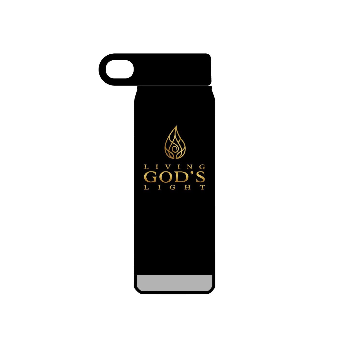 Living God's Light Water Bottle, 20oz