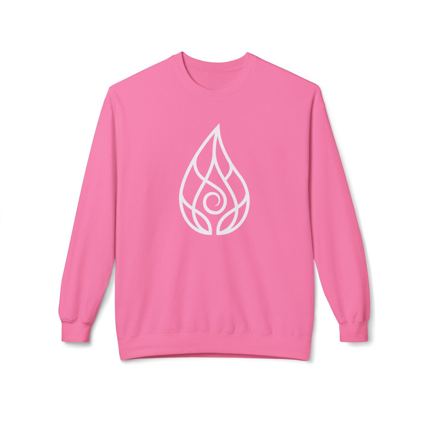 Living God's Light Icon Unisex Midweight Fleece Crewneck Sweatshirt